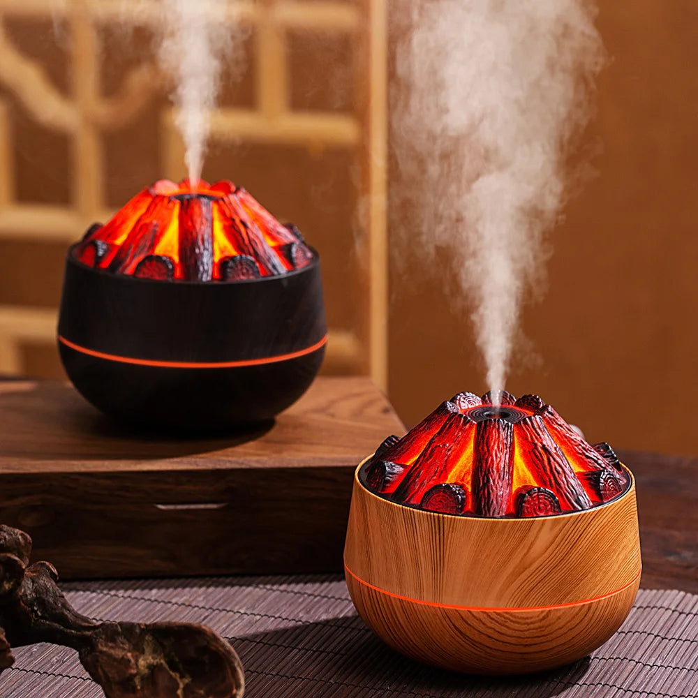 VolcanoMist™ – Diffuseur d’Huiles Essentielles au Design Volcanique